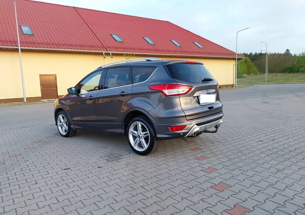 Ford Kuga cena 58900 przebieg: 198000, rok produkcji 2015 z Gryfino małe 379